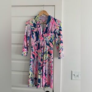 Beautiful Lilly Pulitzer sunken treasure dress size small ✨ 🐚 🌊